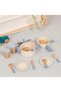 10-Piece Wooden Pretend Play Kitchen Toys Set, Miniature Accessories for Kids - 5