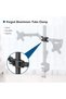 Dual Monitor Desk Mount,13-27 Inch,VESA 75x75/100x100,Full Motion Adjustable Stand,Heavy Duty Steel Arms,C-Clamp and Grommet Base,Cable Management,Black - 8