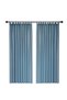 2-Pack Blackout Curtains, Cashmere, 2*2.7m, for Bedroom, Living Room, Balcony, Blue - 2