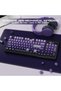 Gaming Keyboard, M96 Wireless, 94 Keys PBT Keycaps, RGB Backlit, Bluetooth & 2.4ghz Dual Mode, Smart Display & Volume Knob, 3000mah, Purple - 5