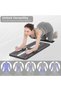 5-in-1 Foldable Pilates Board, Reformer with Timer & Phone Holder for Home Gym Black - 3
