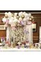 Baby Shower Decorations Pink, Girl Balloon Set with Foil Banner & Confetti Balloons - 7