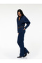 High Waist Spanish Leg Flare Dark Indigo Women's Jean Pants 6Wal40016Md - 2