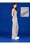 Women's Ribbed Knitted Fabric Crew Neck Knitted Fabric Crew Neck Crop Loose Fit Comfortable Tracksuit Set 2-Piece Set - 4