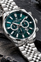Original Men's Watch - 3 Atm Water Resistance - Silver Color Steel Band - Japanese Calendar Movement - 2 Years Warranty - Gift Wristwatch with Stylish Box Gdke2063C3 - 2