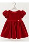 Girl's Velvet Evening Dress - 7