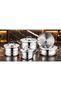 Korkmaz Astra Cookware Set (2) of 9 Pieces
