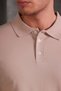 Men's Close-Fitting Slim Fit Cotton Soft Texture Breathable Fabric Non-Curling Collar Beige Polo Collar T-Shirt - 4