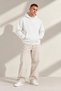 Mbey Oversize White Hoodie - Unisex - 6