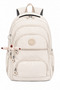 Ultra-Luxury Unisex Water-Resistant Fabric High School and Middle School Backpack, Multi-Compartment Daily Bag
