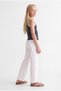 Girl's Striped Ribbed Halter Neck Tank Top - 2