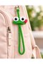 Hand Knitted Green Frog Phone Strap – Handmade Wrist Strap Phone Ornament - 2