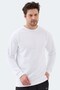 Nadav White Men's Sweatshirt - 3