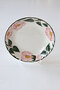 Wild-Rose Handmalerei Antique Porcelain Dinner Plate Pink Green - 2