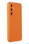 Ilkestor Newface Galaxy S24 Case Nano Inside Velvet Silicone (194208) - Orange - 2