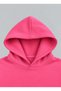Girl's Hooded Sweatshirt, Straight-Leg Leggings Set, Printed 3-Yarn Rastered Winter Comfortable Fit Set - 2