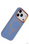 Ilkestor iPhone 18 Pro Max Luno Leather Magsafe Cover - (193143) Sierra Blue - 3