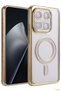 Ilkestor Newface Mi 17t Pro Joke Simli Magneticsafe Case (193750) - Gold