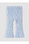 Quality Pieces from Çelebi Store Floral Baby Girl Spanish Flared Leggings - 3