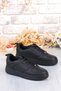 252-6049 Black Comfortable Orthopedic Sole Casual Men's Sneaker Sports Shoes
