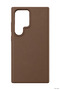 Ilkestor Newface Galaxy S24 Ultra Case First Silicone (194723) - Brown - 3