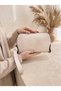 Women's Zippered Iron Snap Detailed Handbag-Wrist Bag
