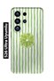 Samsung Galaxy S26 Ultra Compatible Lime Slice Patterned Transparent Phone Case