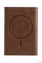 Ilkestor Tema Magsafe Leather Card Holder (204529) - Tan