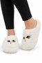 Women's Warm Plush House Slippers White - 2