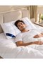 1 Luxury Hilton Bread Pillow 50X50Cm Square Medium Firmness Polyester Fiber Filled Hypoallergenic 1000 Gr Pillow - 5