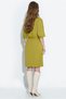 Belted High Neck Midi Dress - 4