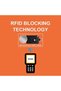 محفظة CHENSPRX صغيرة الحجم بتصميم بسيط مع نافذة لبطاقة الهوية وحماية من تقنية RFID، مقاومة للماء مع سحاب لحفظ الهوية - 6