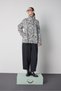 Women's Zebra Pattern Gabardine Fabric Trench Coat 32108 - 7