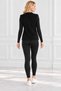 Women's Zippered Bearded Soft Crew Neck Gofralized Knitwear Button Detailed Sports Vest - 3