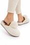 Women's Warm Plush House Slippers White