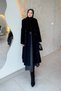 Duchess Kaşe Coat Black