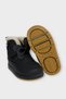 Cold-Proof Velcro Girls' Boots with Fur Inside Black - 5