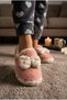 Women's Bowknot Soft Plush Slippers with Fur Inside, Non-Slip Sole, Winter Warm Home Slippers, Home Boots - 6