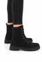 Children's Anti-Slip Sole Cold-Resistant Boots Black - 2