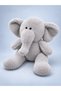 60 cm Cute Gray Plush Elephant Toy – Large Size, Soft and Cuddly, Perfect Gift for Children's Room - 3