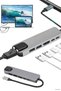 Ilkestor USB Type-C Hub Converter Converter Multiplexer Mac Converter (204939) 8 Ports