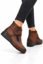 Orthopedic Lightweight Non-Slip Sole Velcro Mother Women's Boots Taba - 2