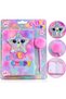 Cuties Candy Plush Scrapbook and Pompom Pen Set – Featuring Stars, Hearts, and Adorable Patterns - 3