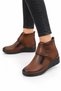 Orthopedic Lightweight Non-Slip Sole Velcro Mother Women's Boots Taba - 4