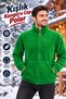 Unisex Windproof Outdoor Full Zip Fleece Jacket Cardigan with Kangaroo Pocket