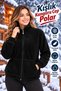 Unisex Windproof Outdoor Full Zip Fleece Jacket Cardigan with Kangaroo Pocket - 2