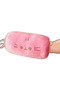 Kola Geçirilen Cat Plush Pillow - Light Pink - 35 cm - 3