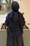 Water-Resistant Lora Short Cap with Eyelet Detail on the Pockets - 4