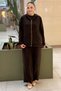 Venus Suit with Aller Detailed Logo Embroidered Trousers