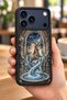 حافظة مقاومة للصدمات متوافقة مع هاتف iPhone 18 Pro Max مع حماية للكاميرا بنمط Capricornio